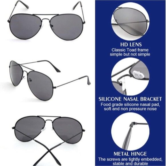 White Yacht Captain Hat Sailor Cap Party Accessories Set with Aviator Su… - Picture 6 of 8